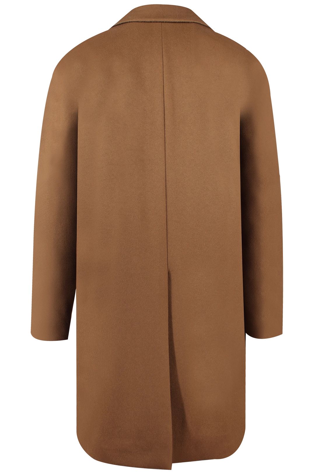 Cappotto classico in pura lana cammello retro