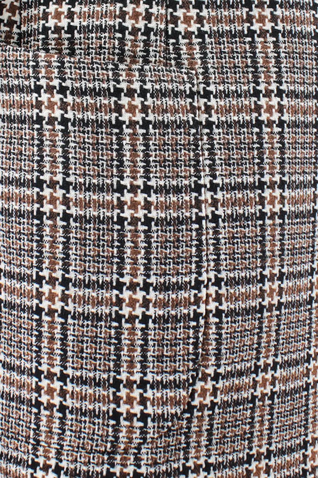 Giacca sfoderata in lana e cotone a quadri tasca