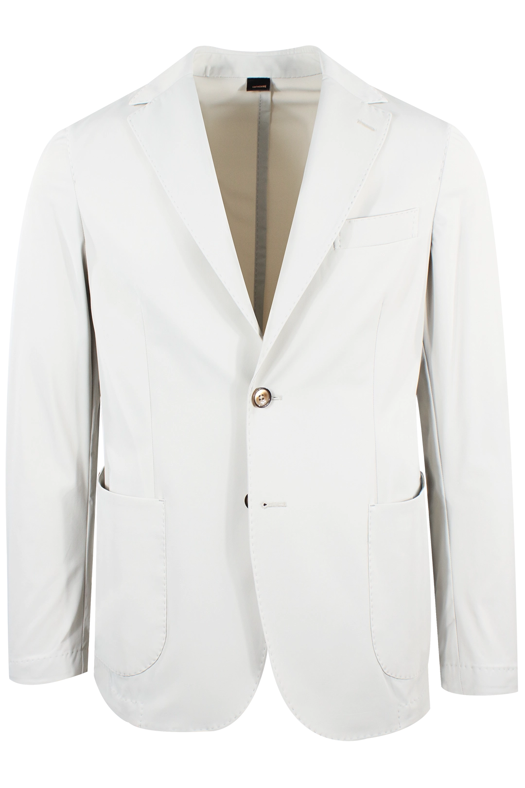 Giacca sfoderata in nylon sabbia