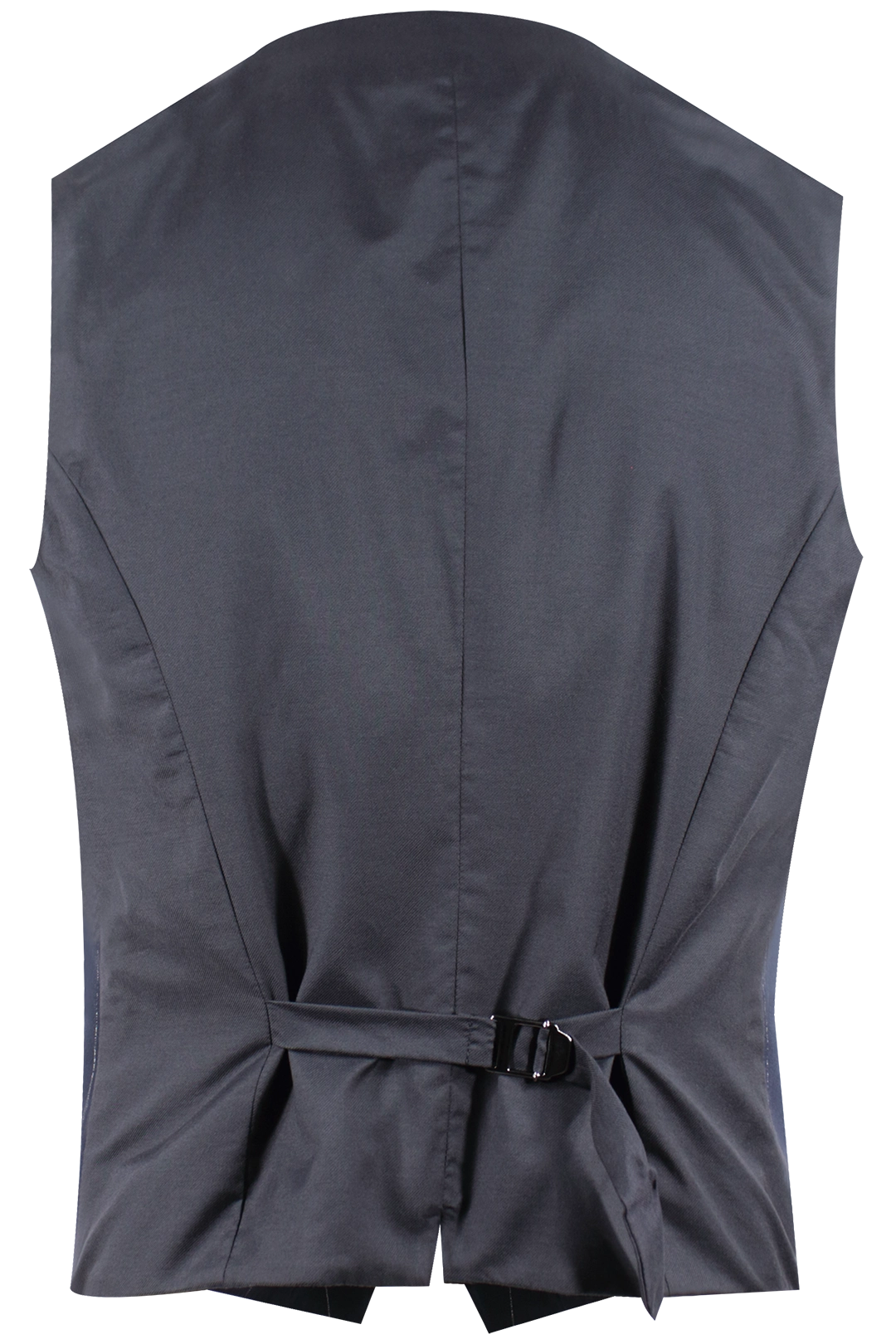 Gilet in cotone blu fantasia jacquard retro