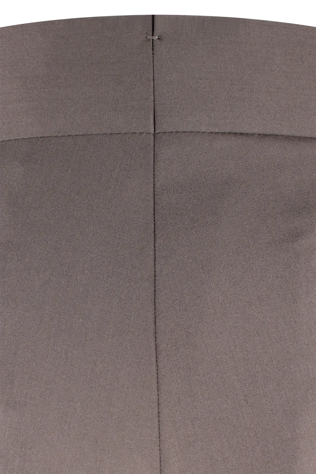 Pantalone con fibbie laterali in jersey greige tessuto