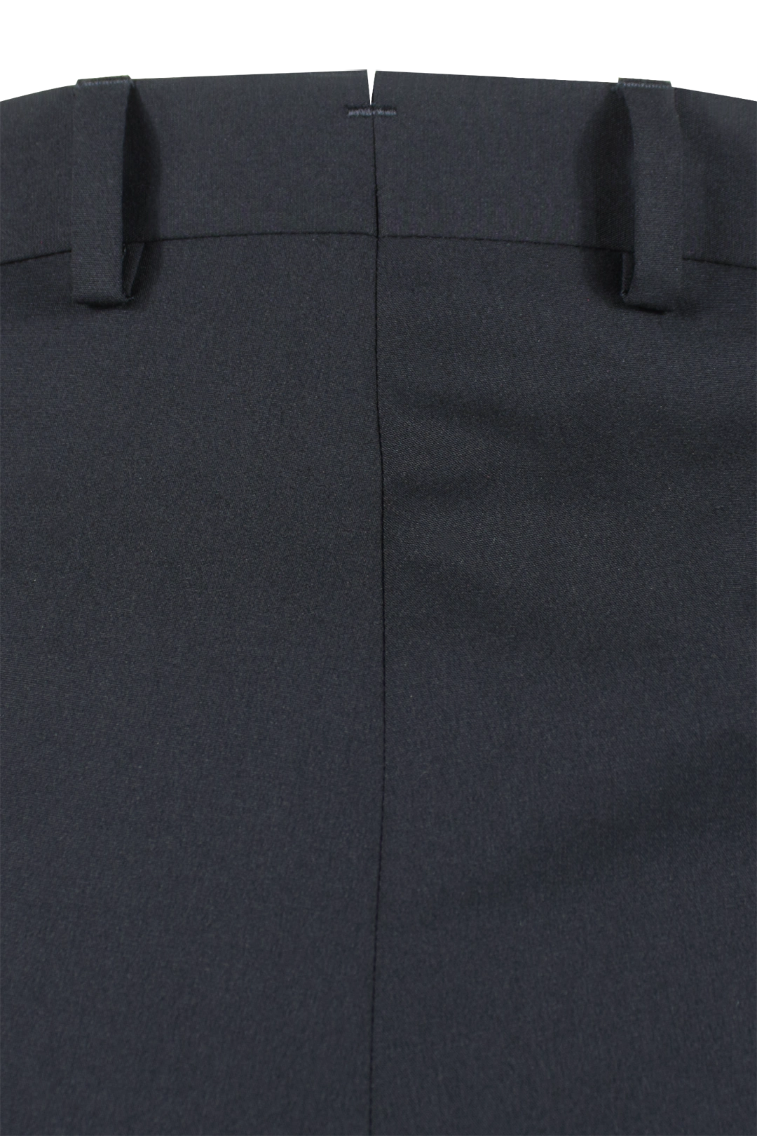 Pantalone con una pince nero tessuto