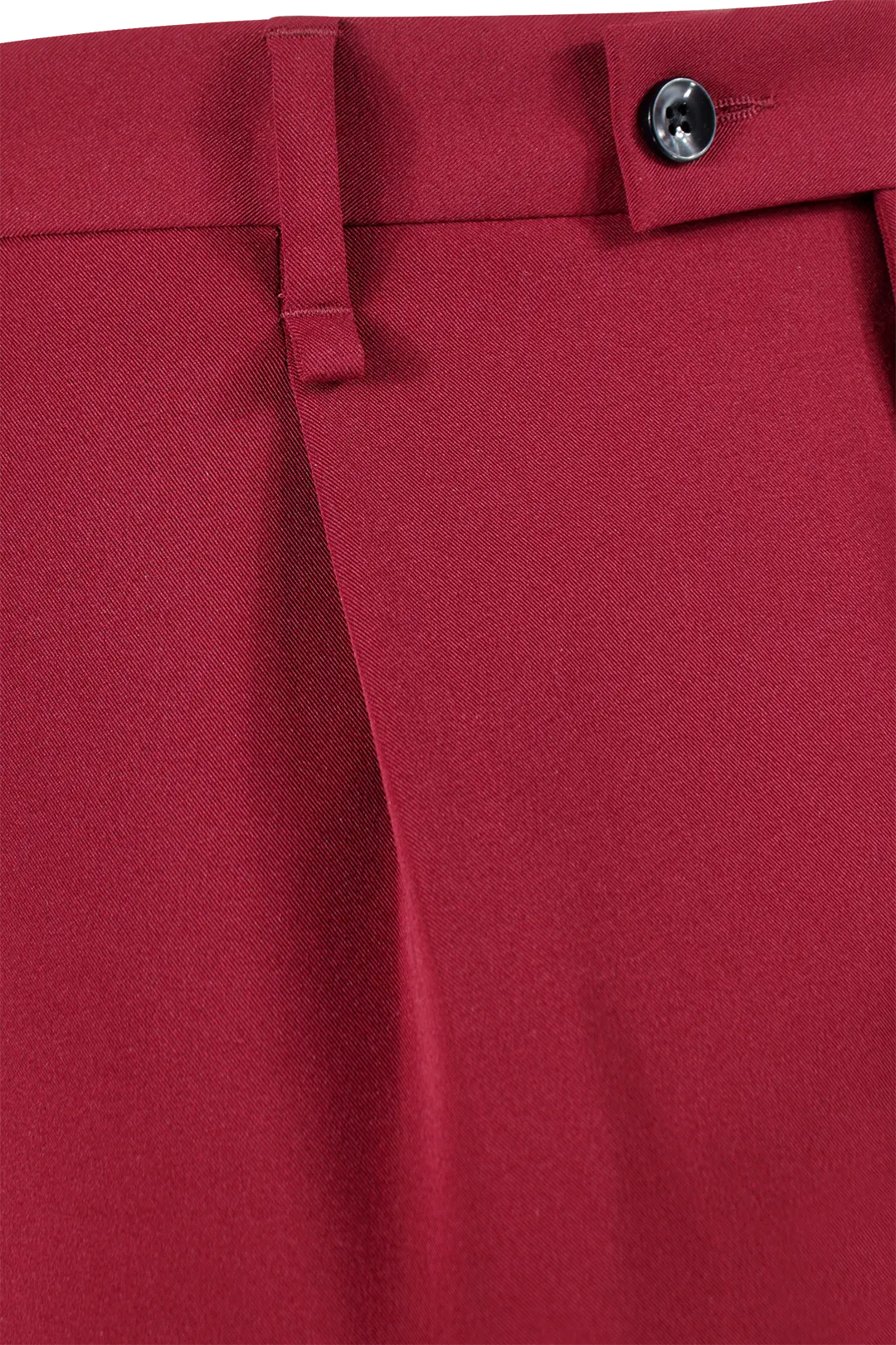 Pantalone con una pince rosso amaranto pince