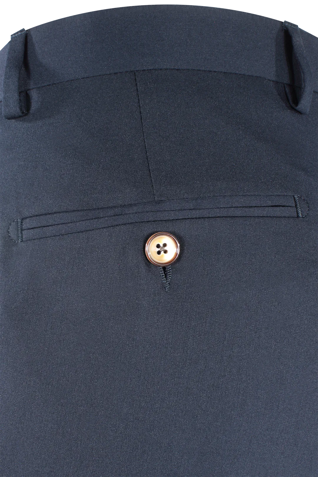 Pantalone in jersey blu notte taschino