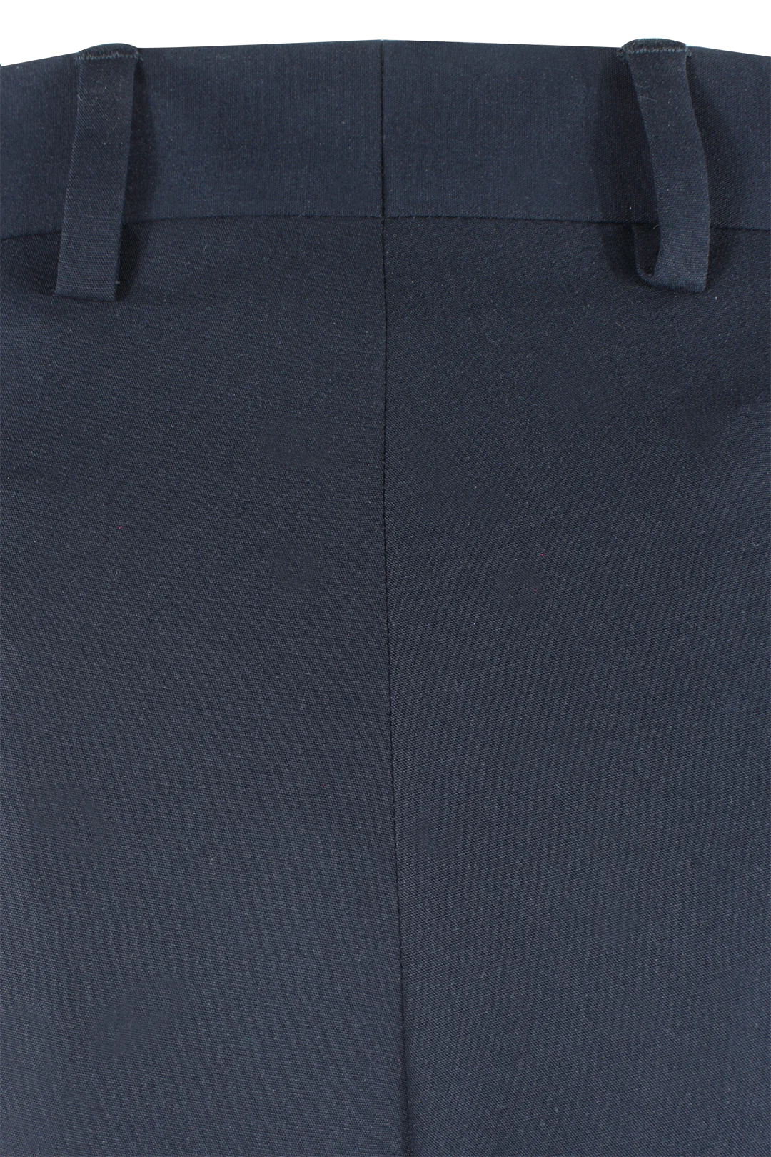 Pantalone in jersey blu notte tessuto