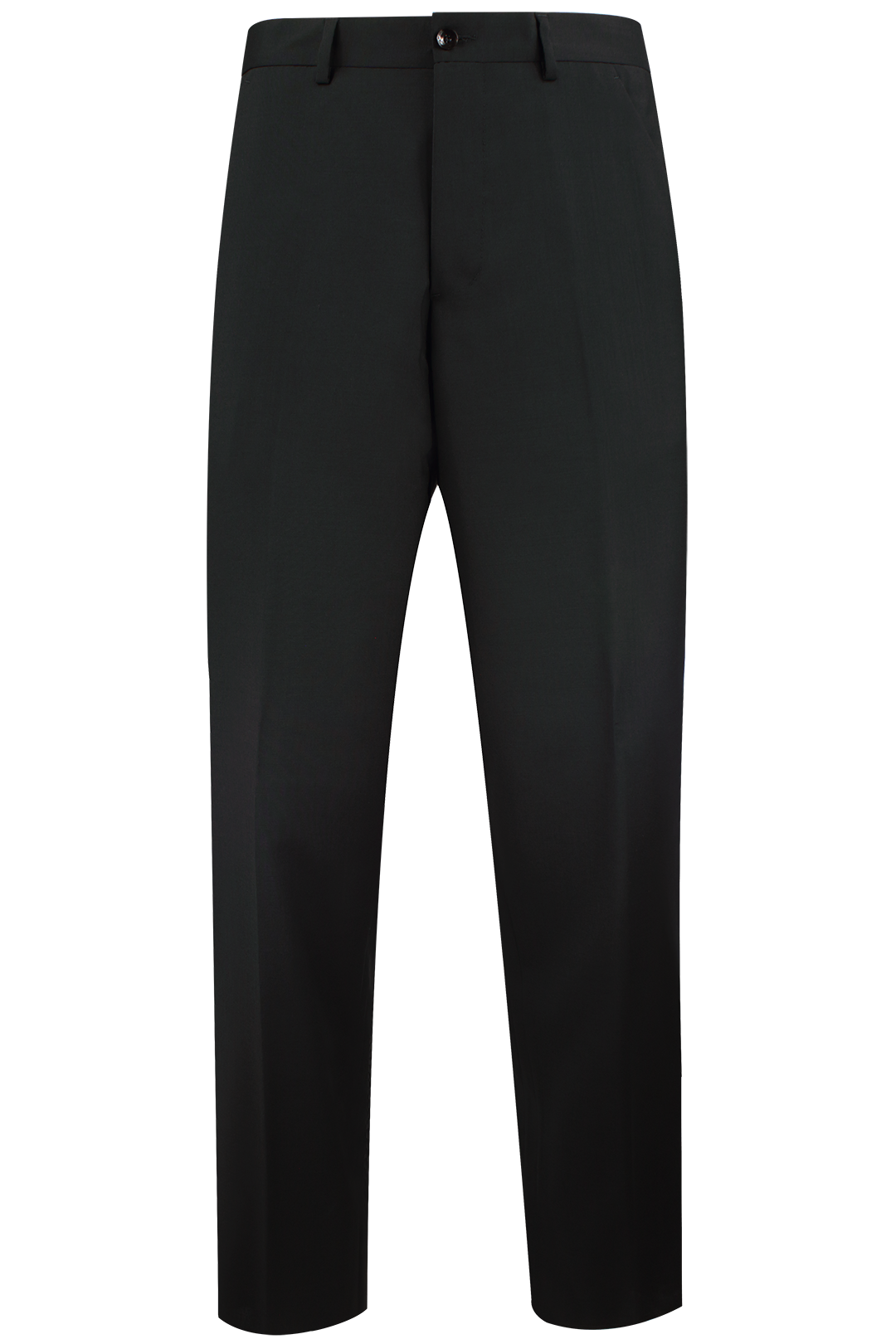 Pantalone in lana nera con banda laterale bianca