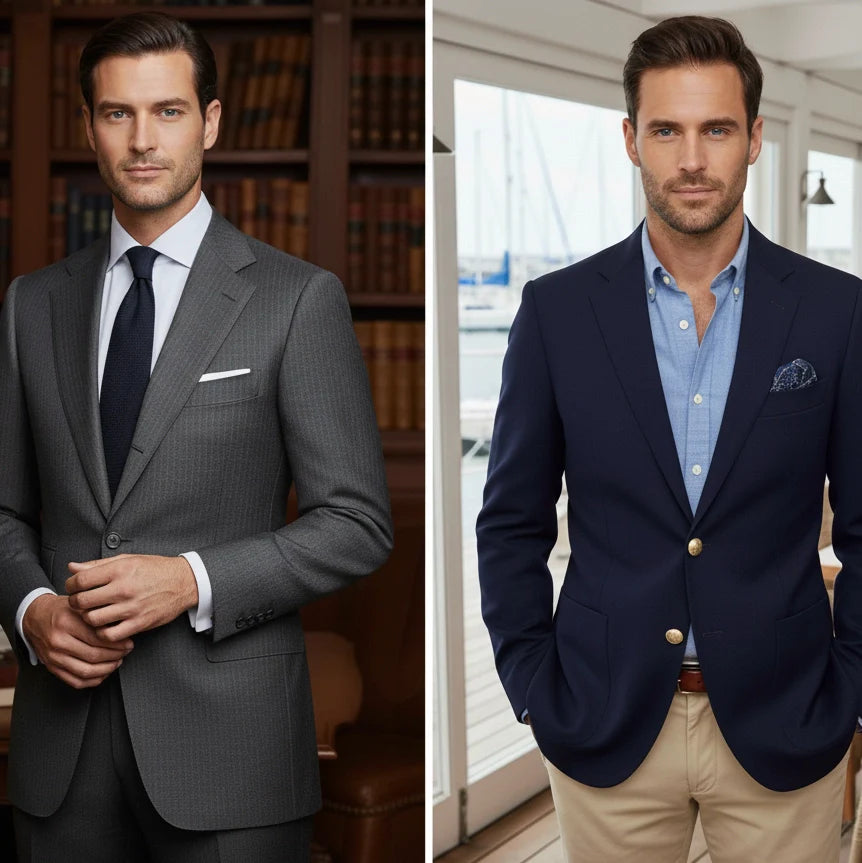 Che differenza c'è tra giacca e blazer?