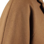 Cappotto classico in pura lana cammello manica