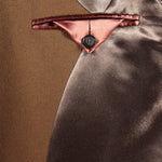 Cappotto classico in pura lana cammello taschino