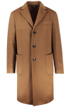 Cappotto in lana cammello