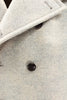 Load image into Gallery viewer, Cappotto in lana e cotone color ghiaccio bottone