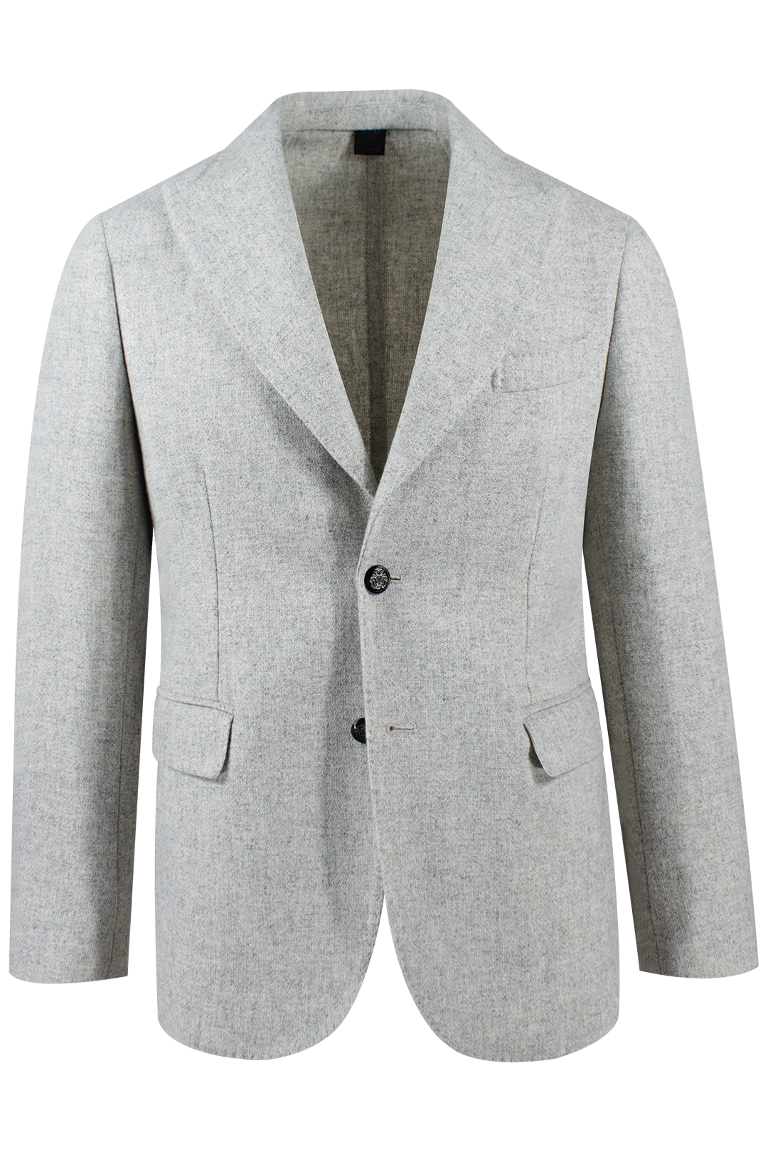 Giacca in lana grigio chiaro