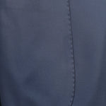 Giacca sfoderata in nylon blu notte tasca