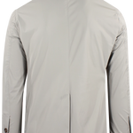 Giacca sfoderata in nylon greige retro