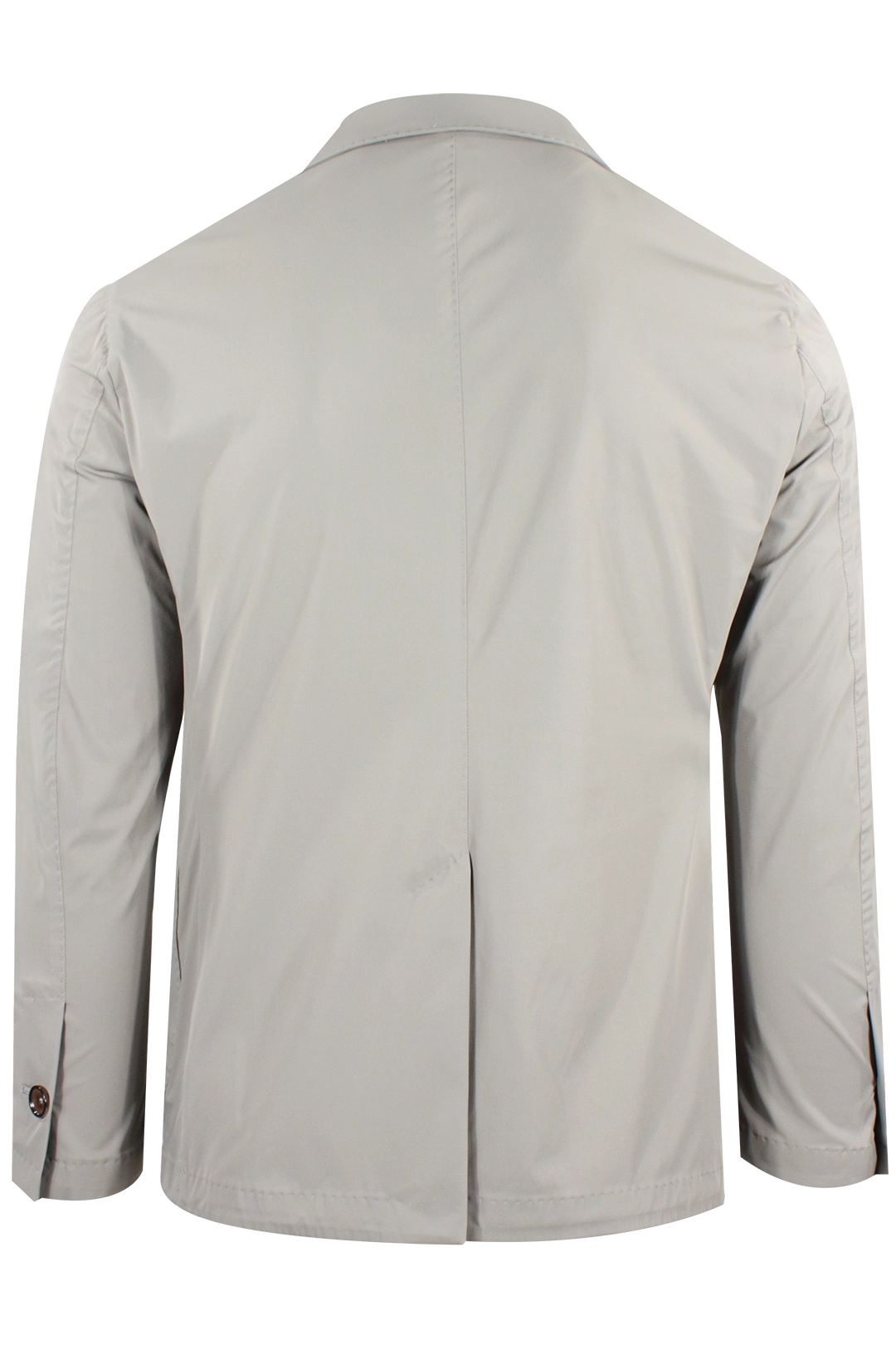 Giacca sfoderata in nylon greige retro
