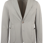 Giacca sfoderata in nylon greige