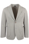 Giacca sfoderata in nylon greige