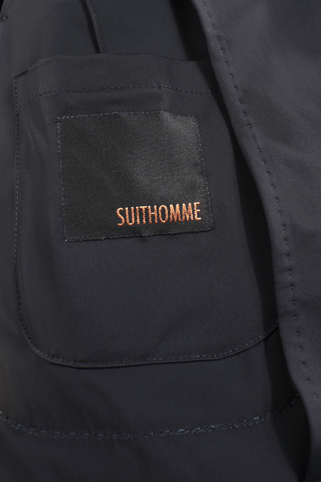 Giacca sfoderata in nylon nero brand