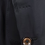 Giacca sfoderata in nylon nero manica
