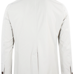 Giacca sfoderata in nylon sabbia retro