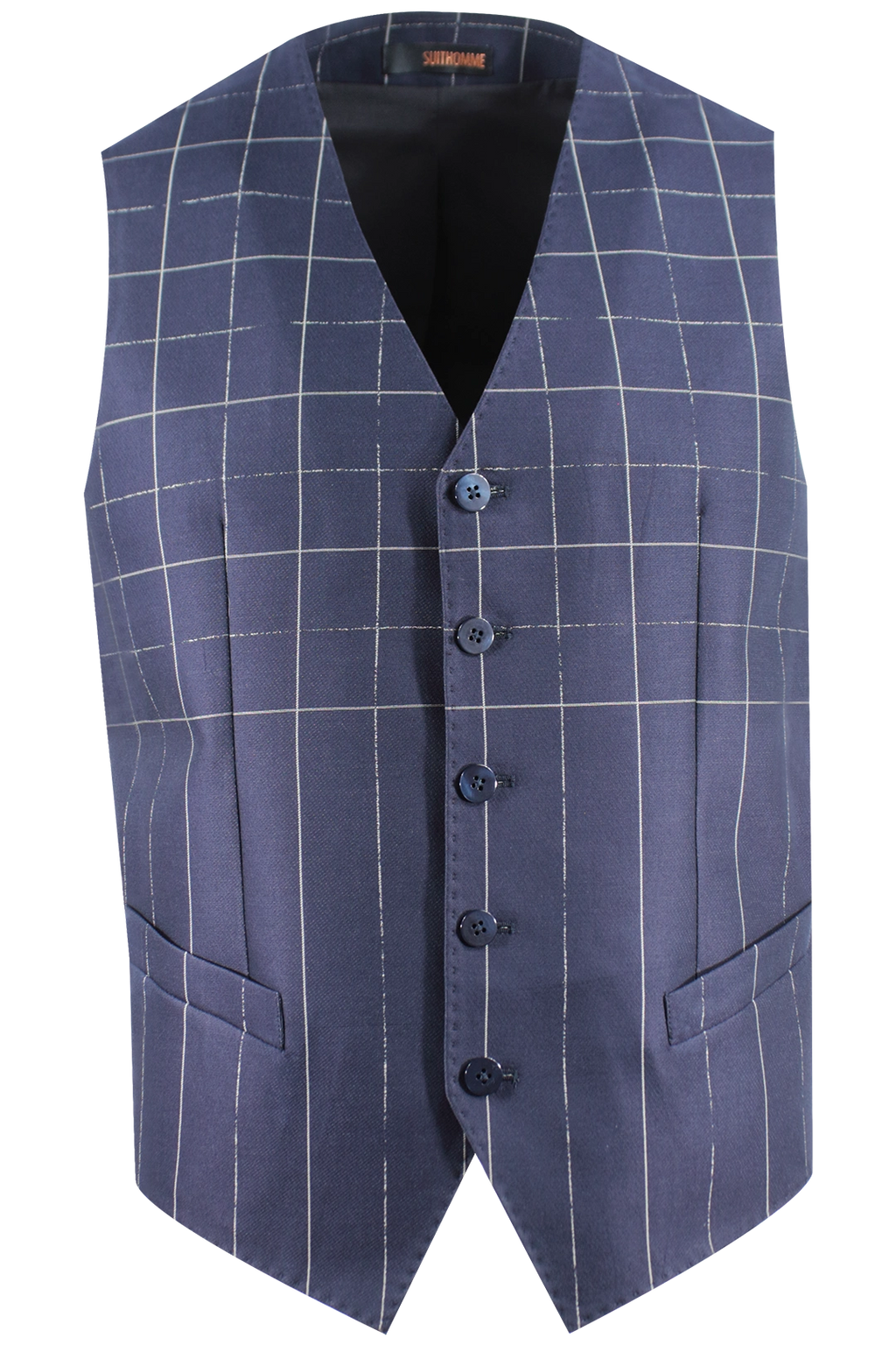 Gilet Boh&eacute;mien In Cotone - Stampa Psichedelica Colorata Con Bottoni