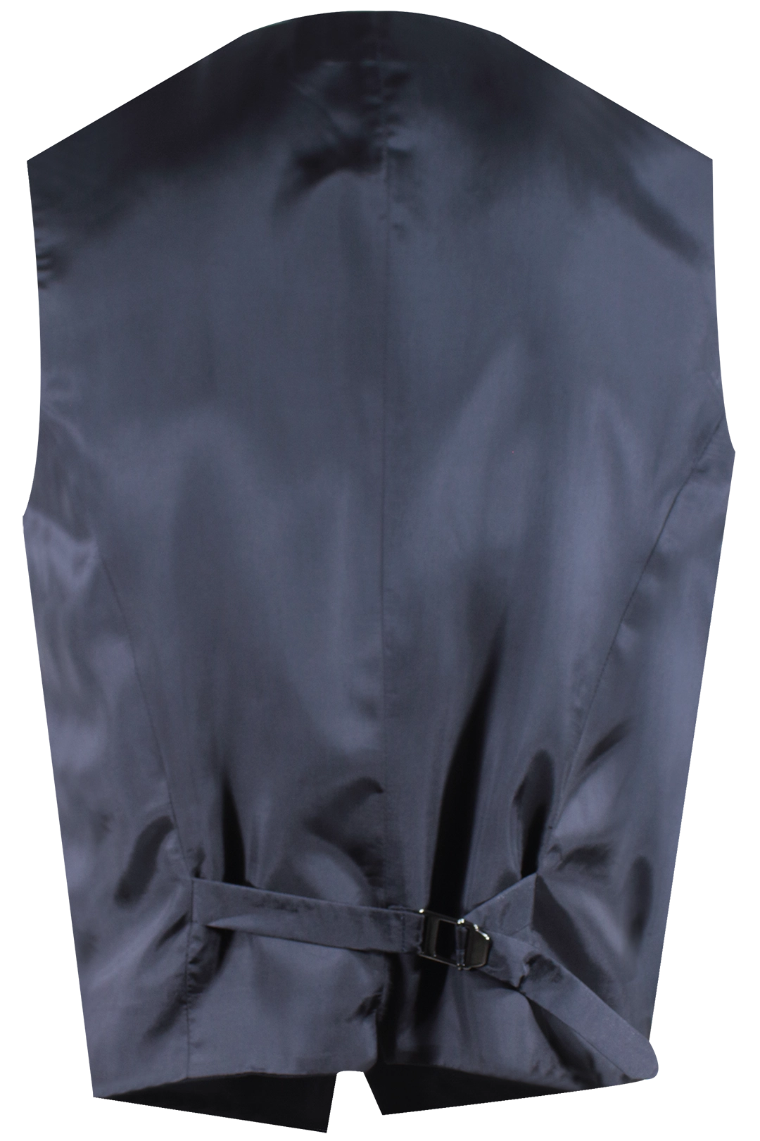 Gilet in jersey blu retro