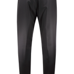Pantalone con elastico in lana nera retro