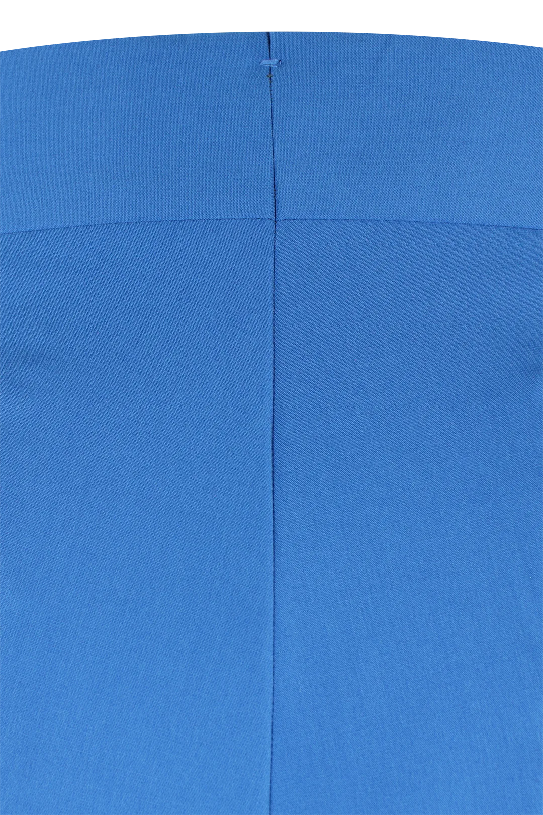 Pantalone con fibbie laterali in jersey azzurro tessuto