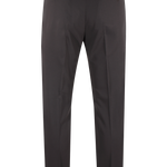 Pantalone con fibbie laterali in jersey marrone retro