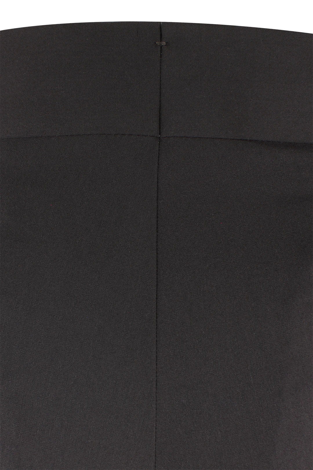 Pantalone con fibbie laterali in jersey marrone tessuto