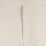Pantalone con fibbie laterali in jersey sabbia patta