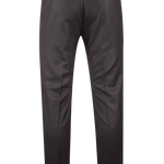 Pantalone con fibbie laterali in lana marrone retro