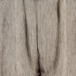 Pantalone con pince e coulisse in lino corda coulisse