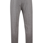 Pantalone con pince in flanella beige retro