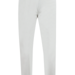 Pantalone con pince in jersey beige retro