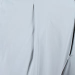Pantalone con pince in jersey grigio perla pince