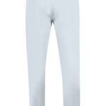 Pantalone con pince in jersey grigio perla retro