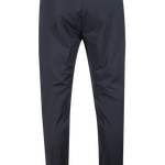 Pantalone con pince in jersey nero retro