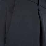 Pantalone con una pince nero lato