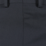 Pantalone con una pince nero tessuto