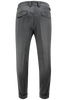 Load image into Gallery viewer, Trousers with two pleats and waistband in gray wool 