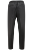 Load image into Gallery viewer, Pantalone con elastico in vita in cotone grigio scuro retro