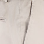 Pantalone in cotone sabbia tasca