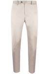 Pantalone in cotone sabbia