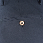 Pantalone in jersey blu notte taschino