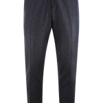 Pantalone in lana puntinata blu