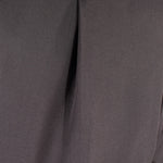 Pantalone loose fit con pince in jersey marrone pince