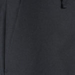 Pantalone loose fit in lana nera tasca