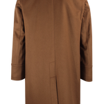 Cappotto doppiopetto in pura lana cammello retro