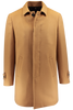 Cappotto trench in lana cammello